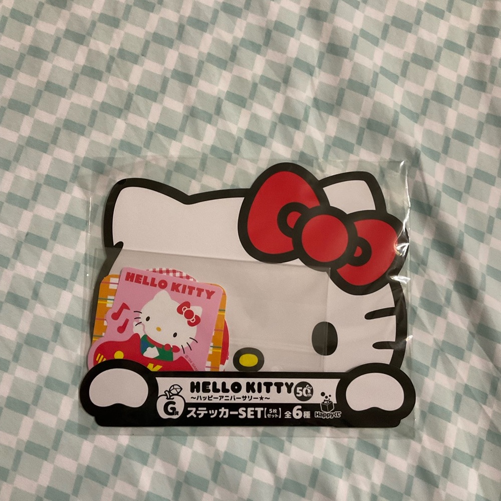 Hello Kitty Sticker Pack with Red and White Accents